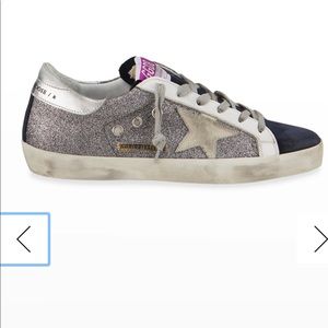 Golden Goose Superstar Glitter Low Top - Size 36.… - image 1